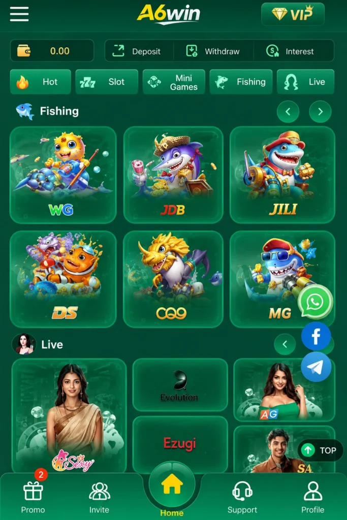 A6 WIN Game APK